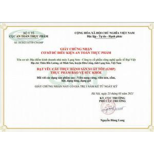 V. Các chứng nhận, công bố & giải thưởng